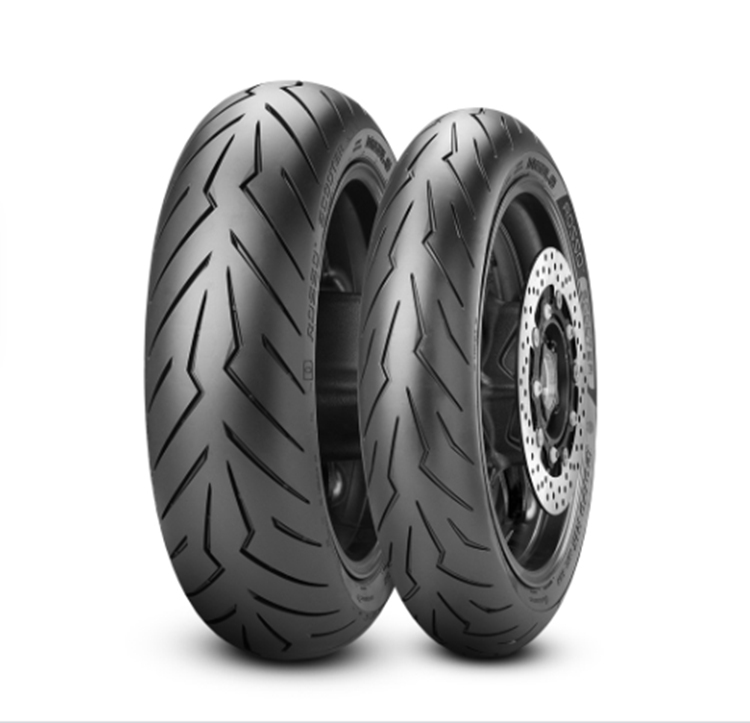 CUBIERTA PIRELLI DIABLO ROSSO SCOOTER 120/70 - 12 58P  F/R TL REINF